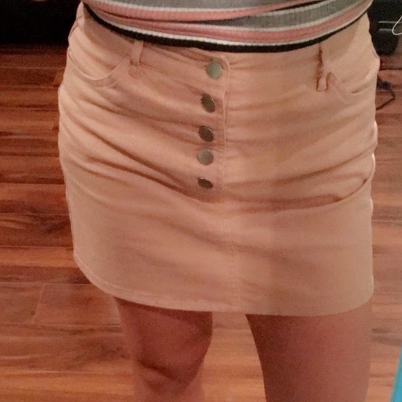 Light pink jean Forever 21 skirt 🎀🎀🌸🌸 - Picture 5 of 6